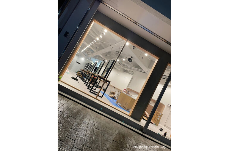 橋本　美容院　新装工事