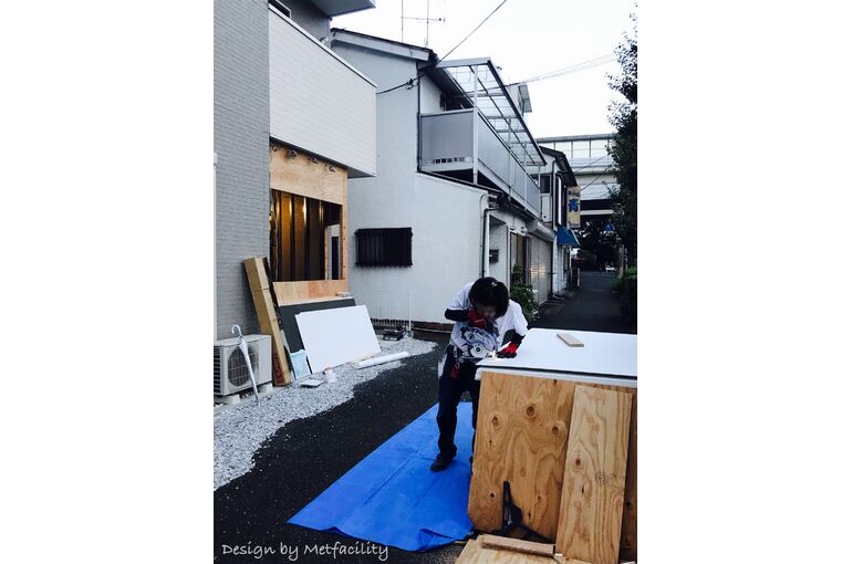 横浜市鶴見区　新店舗　新装工事