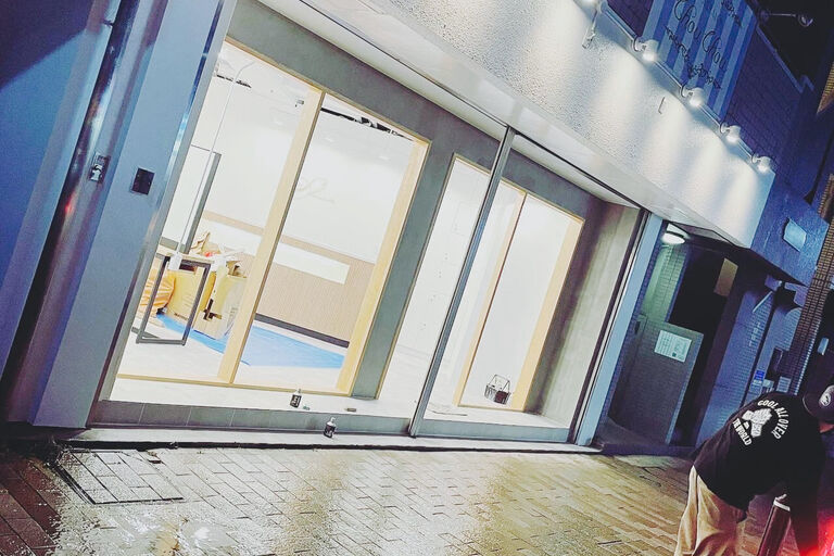 橋本　美容院　新装工事
