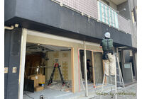 橋本　美容院　新装工事