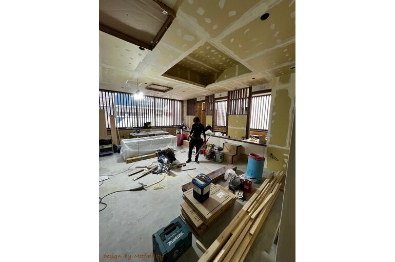 戸塚　飲食店　新装工事　施工風景