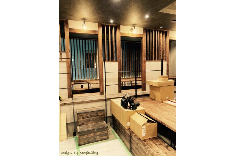 戸塚　飲食店　新装工事　施工風景