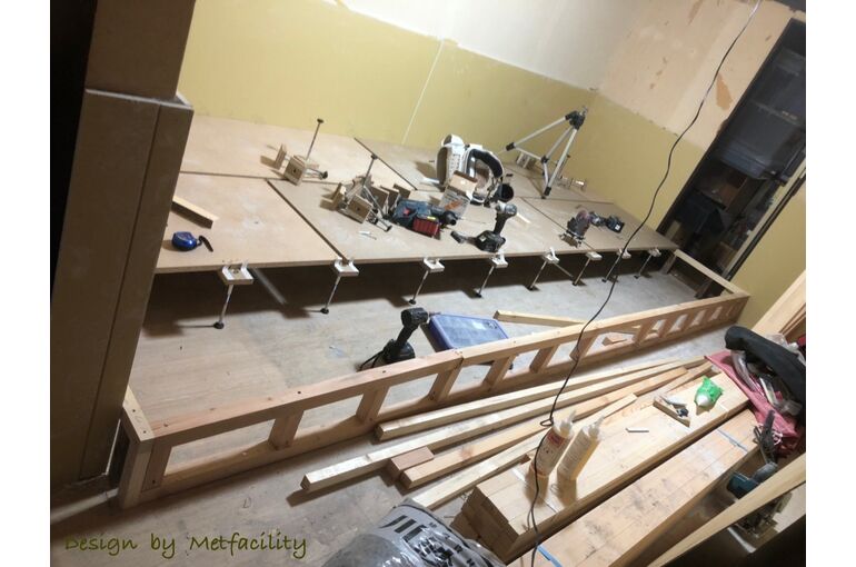 横浜市　飲食店　新装工事　造作風景