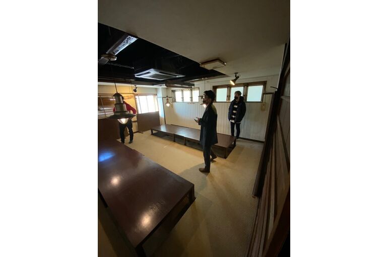 大船　飲食店　リニューアル工事 　現調風景