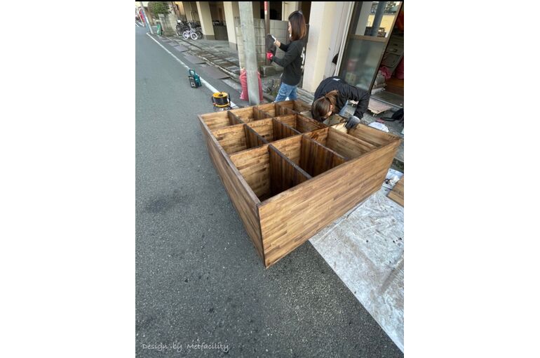 大船　飲食店店舗工事　施工風景