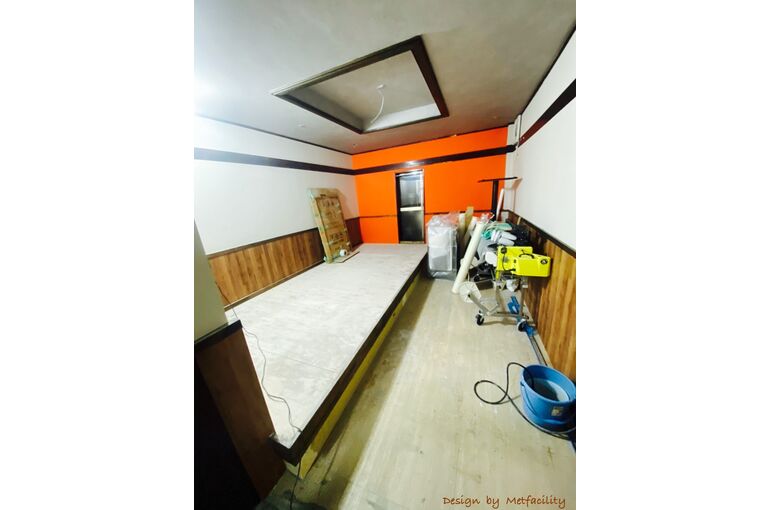 横浜市　沖縄料理店　新装工事　造作風景