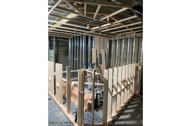 東京都　銀座　寿司店 新装工事 施工風景