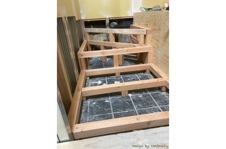 東京都　銀座　寿司店 新装工事 施工風景