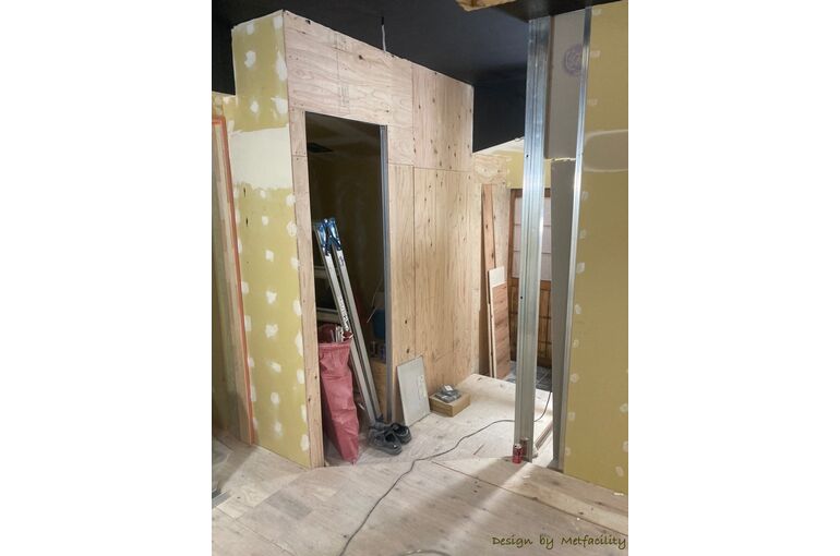 東京都　銀座　寿司店 新装工事 施工風景