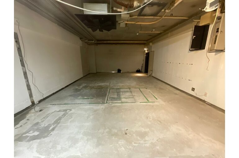 金沢文庫　飲食店　新装工事　現地調査風景